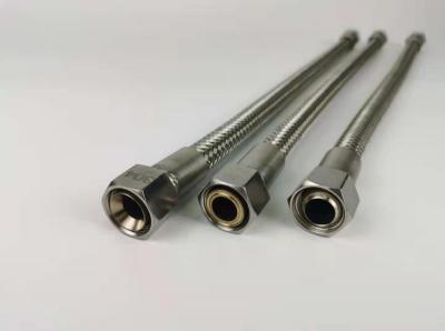 Feature Braided Flexible Metal Hose with threaded