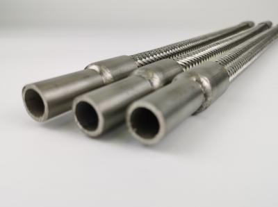 Braided Flexible Metal Hose with connector welded