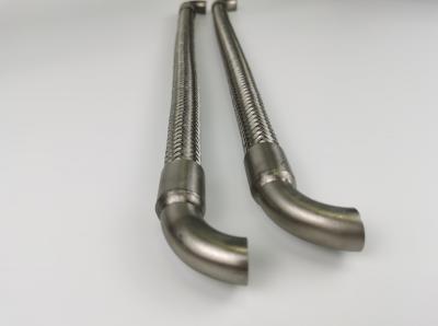 Special elbow joint for flexible metal hose